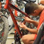 MNGe Fahrradwerkstatt - Fahrradfreundliche Schule