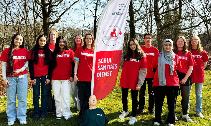 Schulsanitätsdienst - neue Gruppe