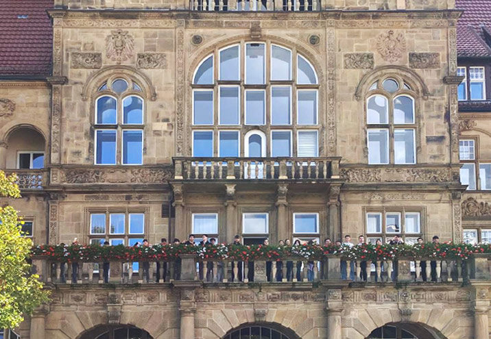 Rathausbesuch Klasse 9c